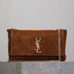 Saint Laurent Reversible Medium Kate In Suede